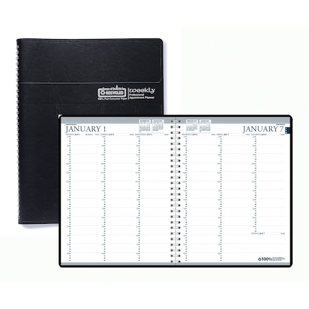 House Of Doolittle Professional Weekly Planner, 24 Months, January-December 2720-02